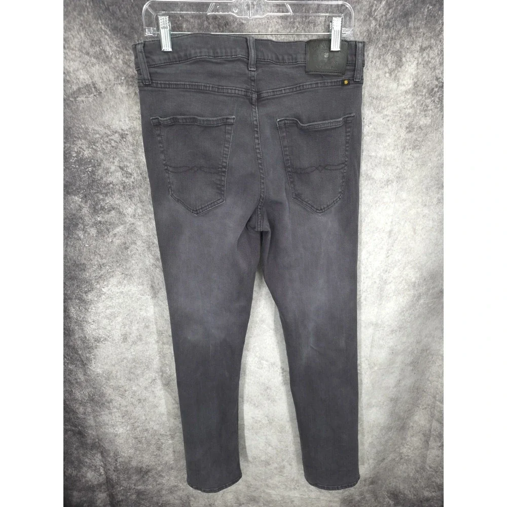 Lucky Brand Jeans Mens 32 X 32 Charcoal Gray‎ 410 Athletic Fit Stretch Waist - Picture 5 of 16